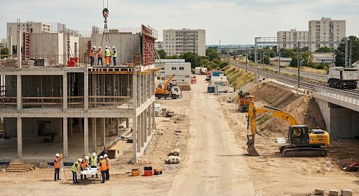 Transport de matériel BTP en Île-de-France : gagner en réactivité sur vos chantiers